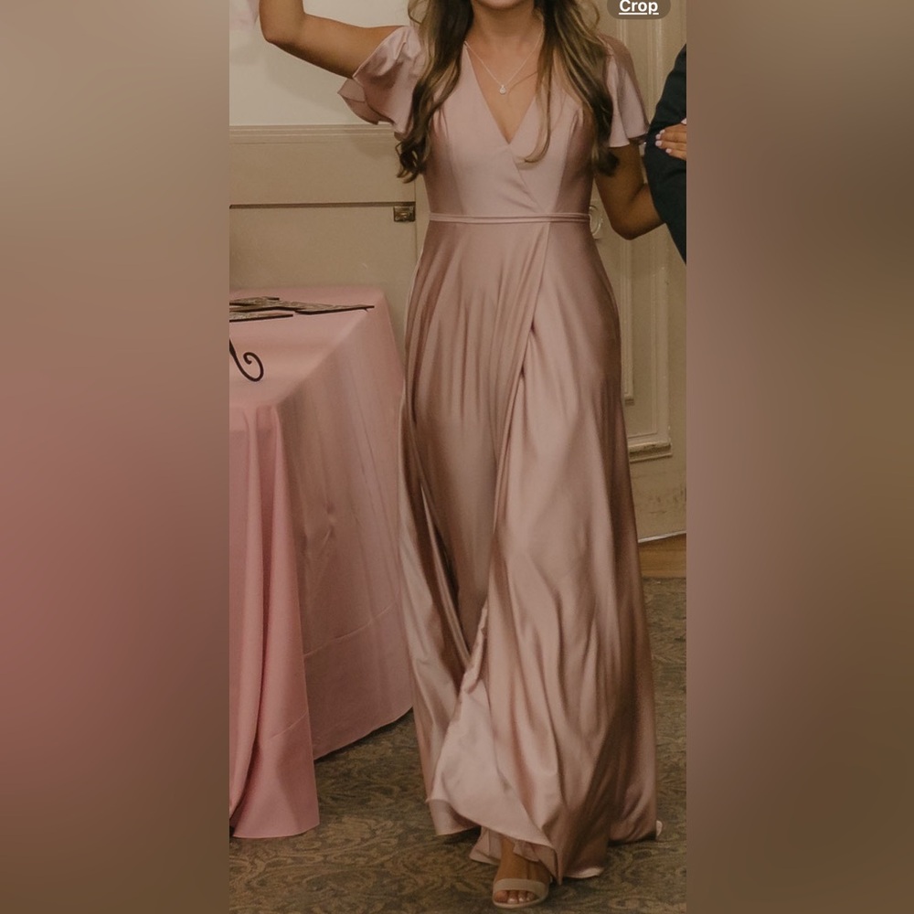 Allure Bridesmaid Style 1677 Blush Pink Gown